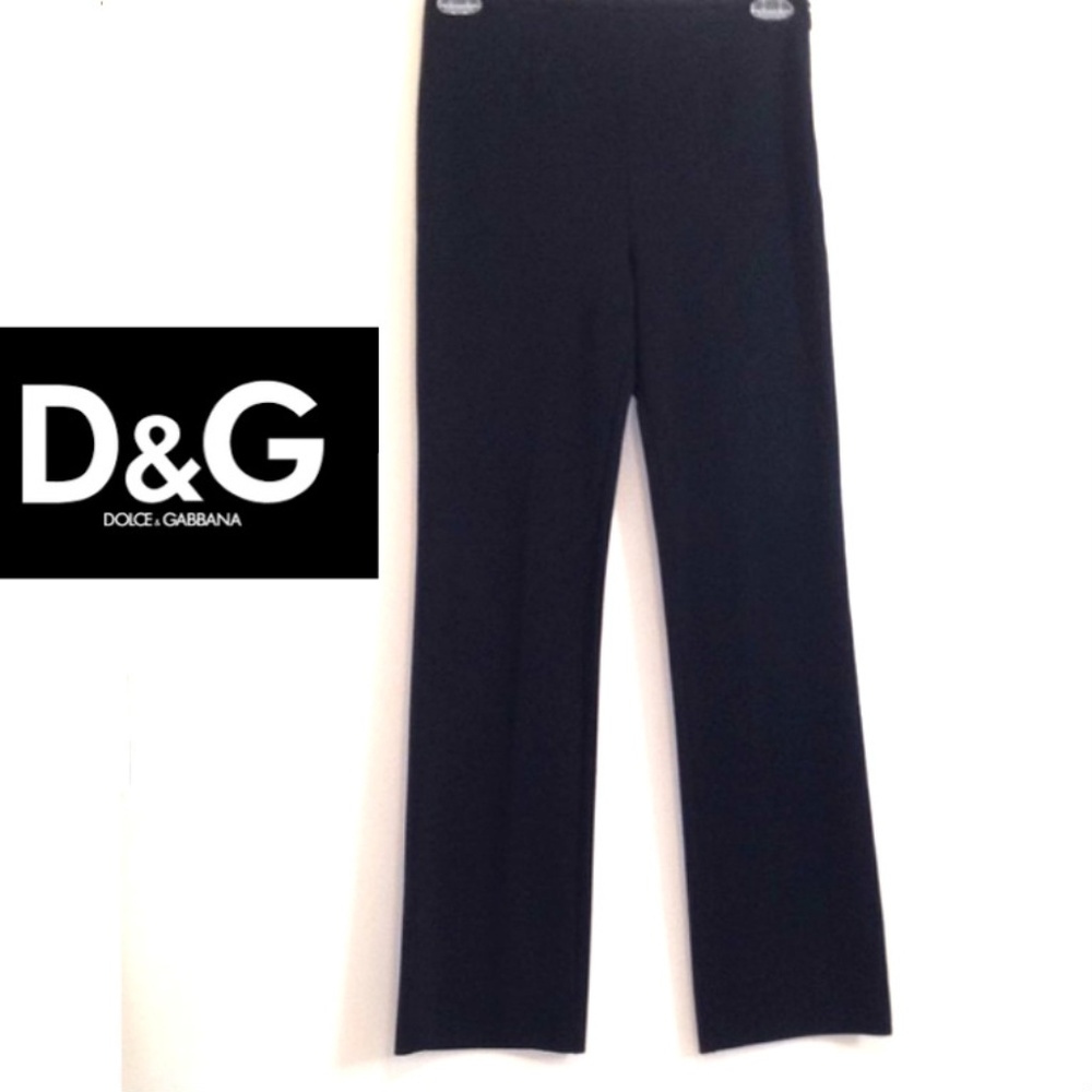 Dolce & Gabbana knit dress slacks black
